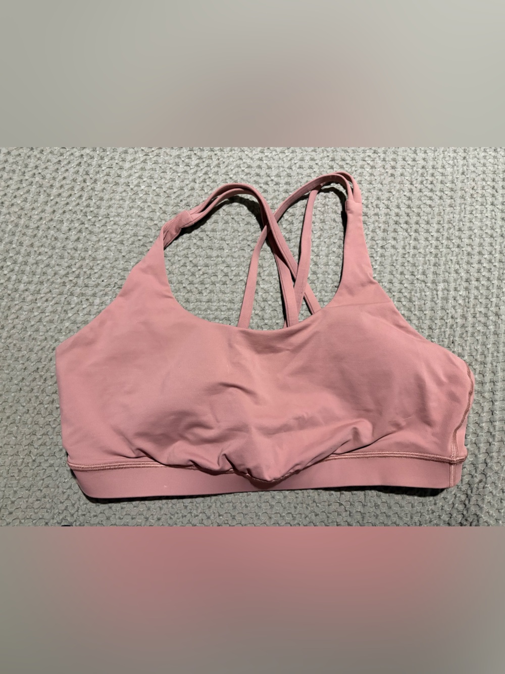 lululemon athletica Pink Strappy Sports Bra